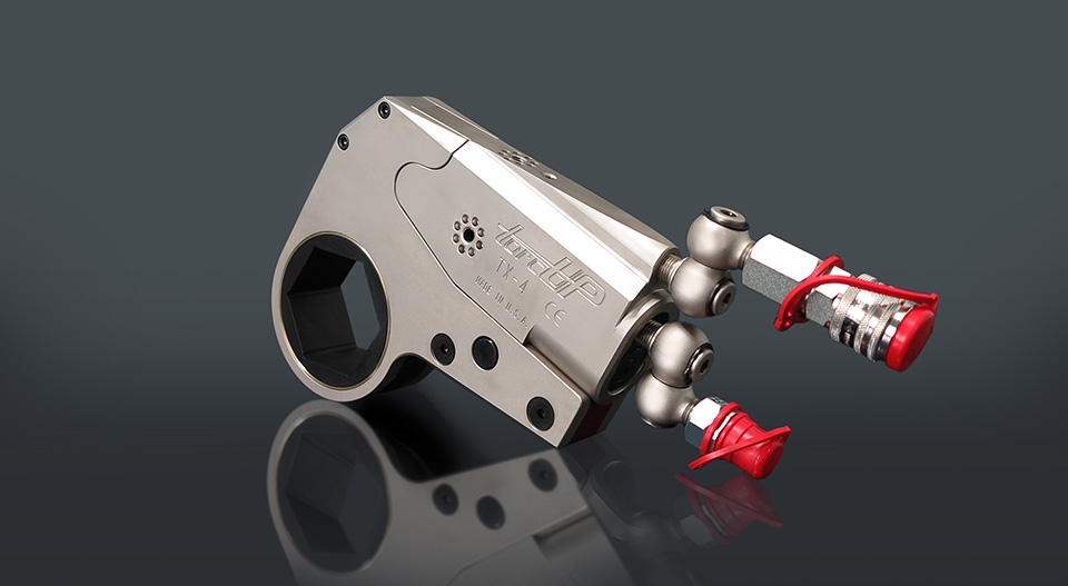TorcUP TX Series low-profile hydraulic torque wrench